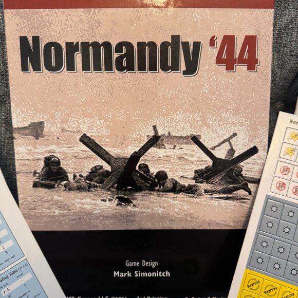 Normandy '44 (opened, unpunched) GMT Games - Picture 12 of 14
